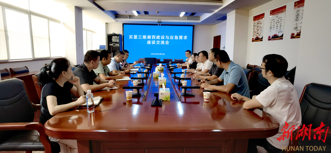 實景三維湘西怎么建？多部門共探實景三維應(yīng)用路徑