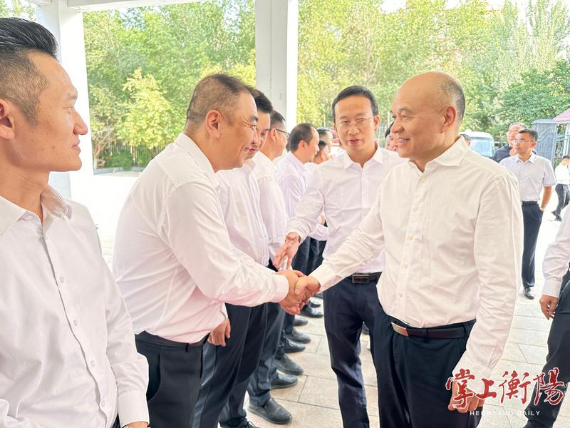 劉越高：扛牢援疆使命，奮力書寫衡鄯交流合作新篇章