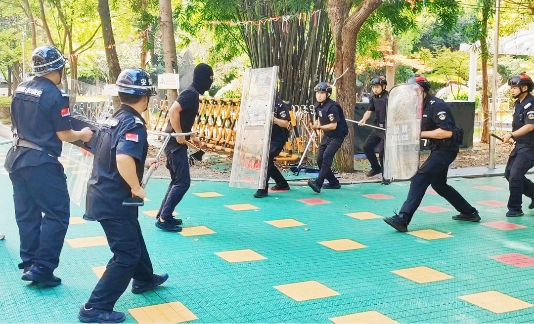 會(huì)同縣第二幼兒園：“硬核”演練筑牢安全防線