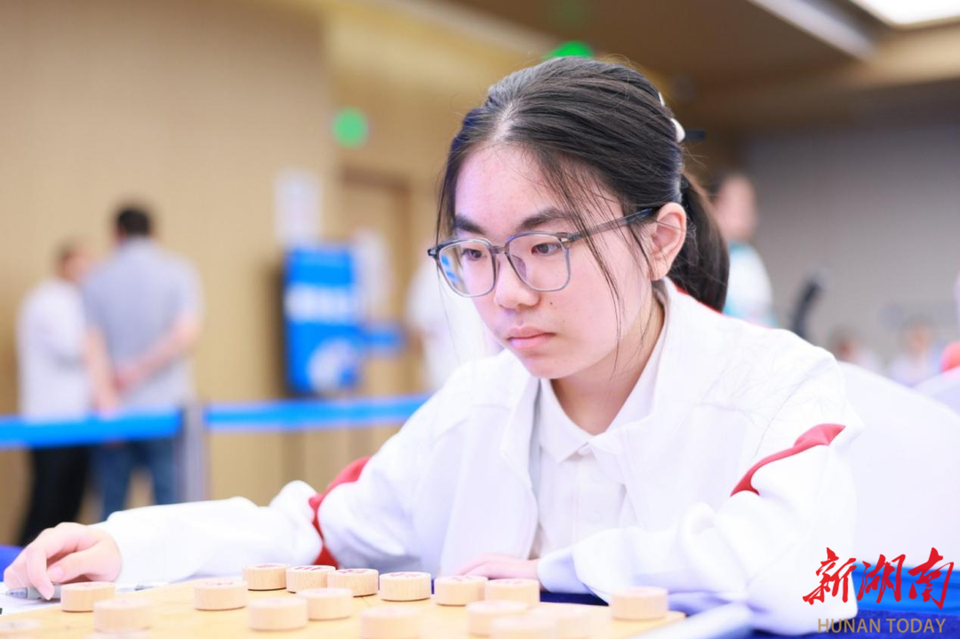 沖刺“十五運”|16歲邵陽妹子摘金！刷新湖南象棋全運會最佳戰(zhàn)績
