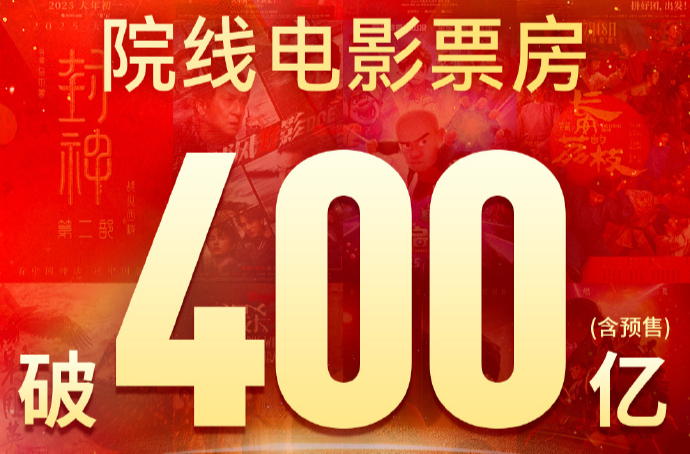 2025年度票房超400億，你看了幾部？