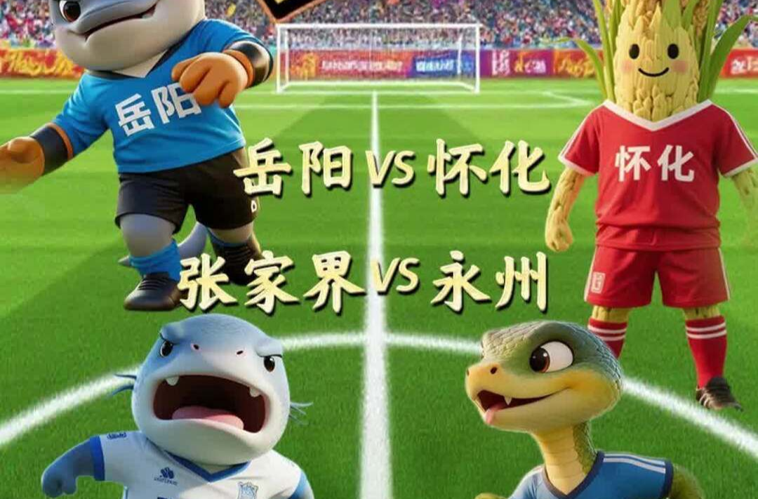 2025湘超赛事预告丨今晚岳阳VS怀化，张家界VS永州
