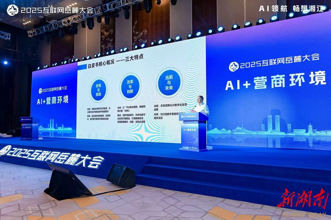 AI领航 畅想湘江⑨丨全国首份数字营商白皮书发布，长沙数智赋能经验走向全国