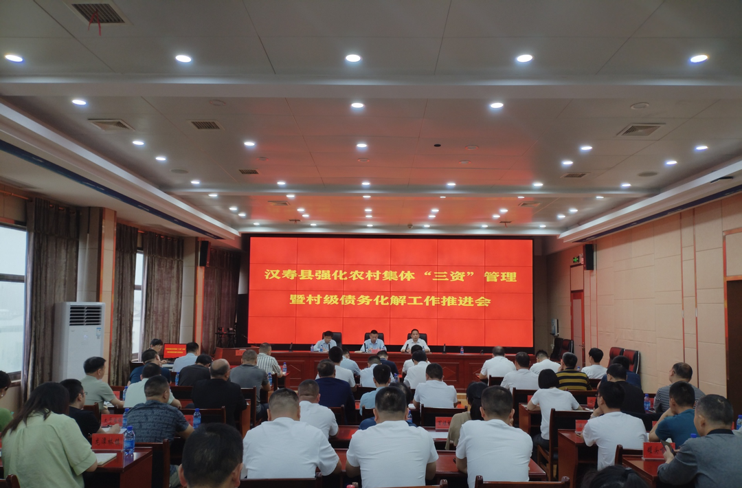 汉寿：以“三资”整治破题，解村级债务困局