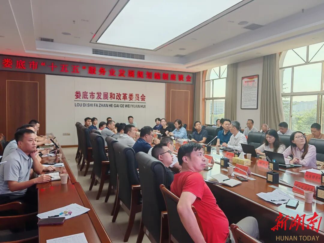 娄底市发展改革委会同编制单位开展专题调研