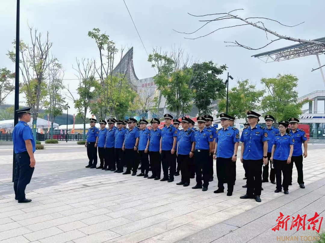 岳阳市城管：双线攻坚护盛会 奥体保障“零缺位” 