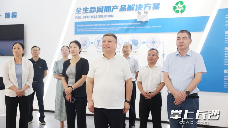 陈刚在宁乡市调研人工智能产业
