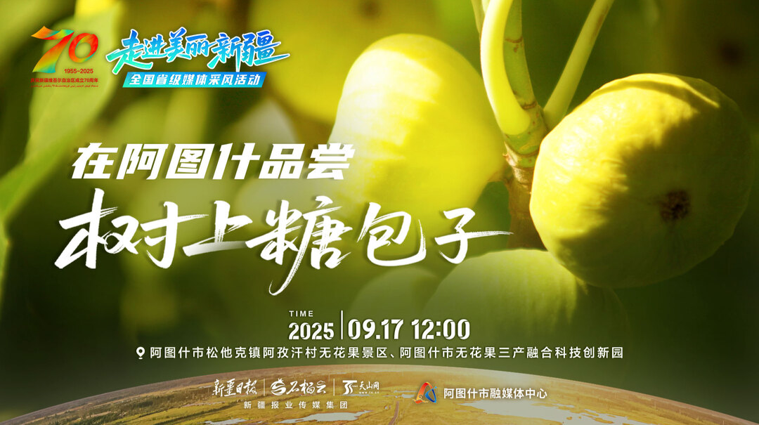 走进美丽新疆·直播｜在阿图什品尝“树上糖包子”