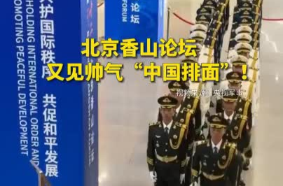帅气中国排面亮相北京香山论坛
