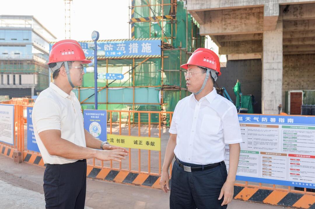 谭勇调研湘江科学城建设情况