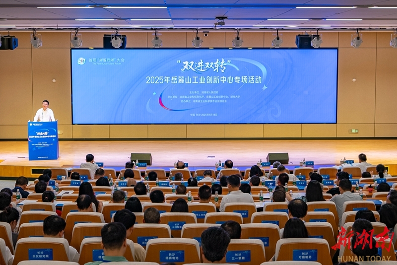 “双进双转”2025年岳麓山工业创新中心专场活动在湖南大学举行