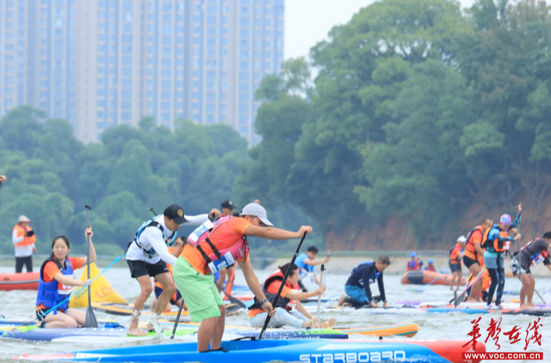2025沅江市首届桨板水上马拉松系列赛开赛