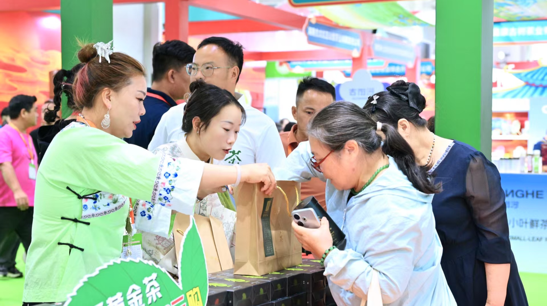 “湘西黄金茶”闪耀湖南茶博会，为展会增添一道湘西韵味