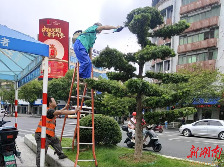 冷水滩区环卫和园林中心全面助力湘超联赛永州主场首场赛事