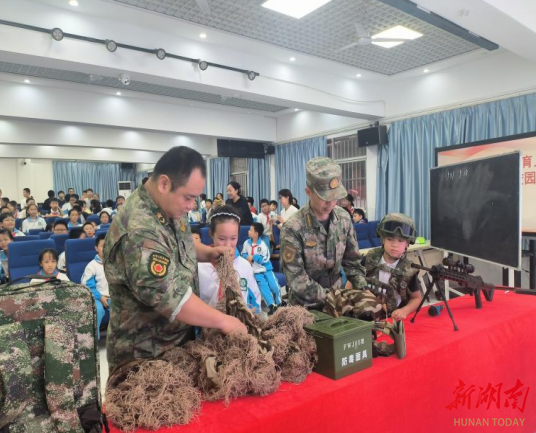 荷塘区金山街道创新实施“红色铸魂+国防育人”工程 打造青少年国防教育新范式