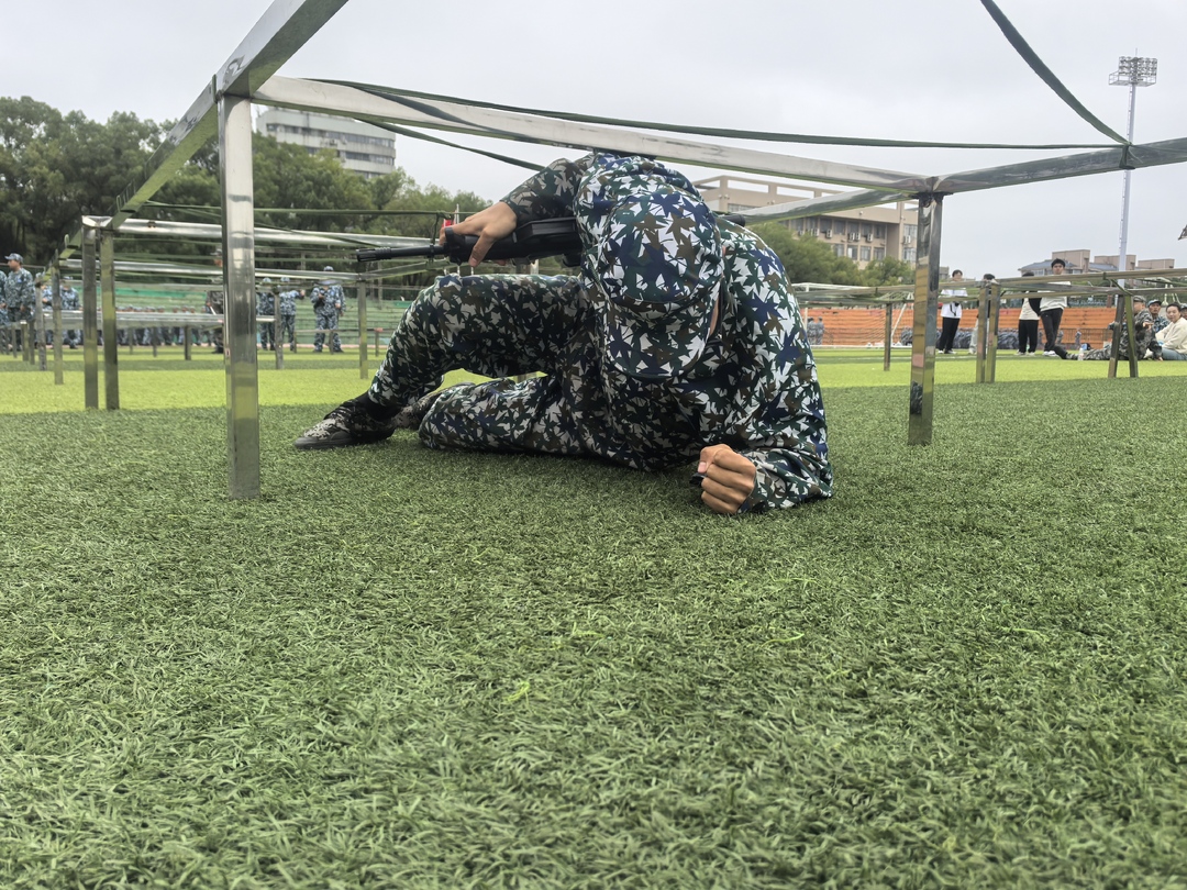 从迷彩训练场到安全防线——湖科大资安学子的国防与初心淬炼