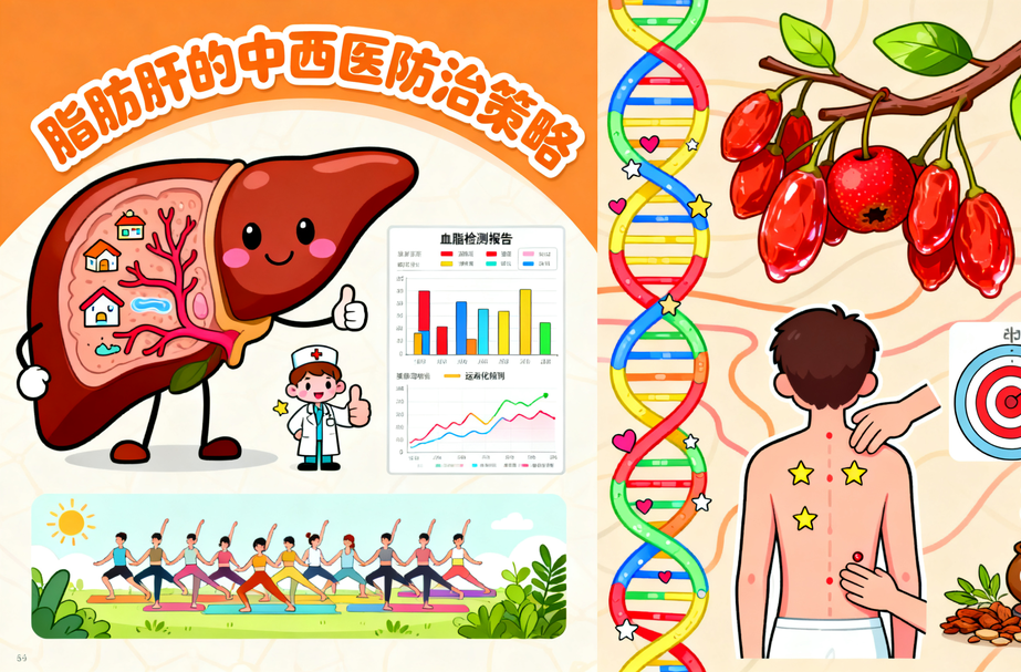 脂肪肝的中西医防治策略