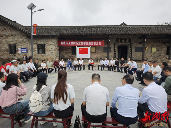 娄底市互联网行业党委以高质量党建引领赋能乡村振兴