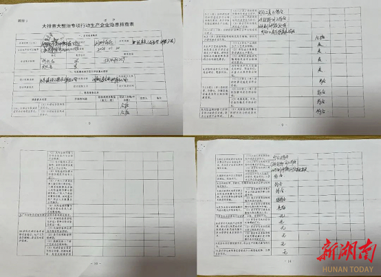 浏阳一烟花企业隐患排查流于形式，责令整改！