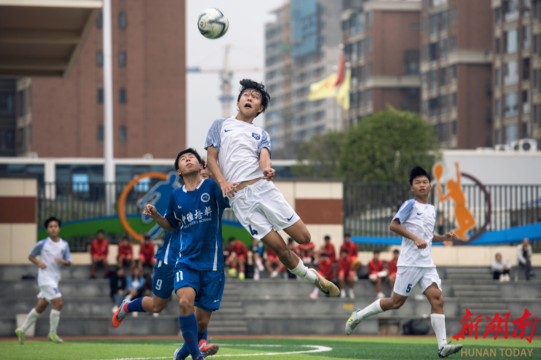 中日韩八支U14足球队齐聚长沙，展开为期5天的绿茵竞技