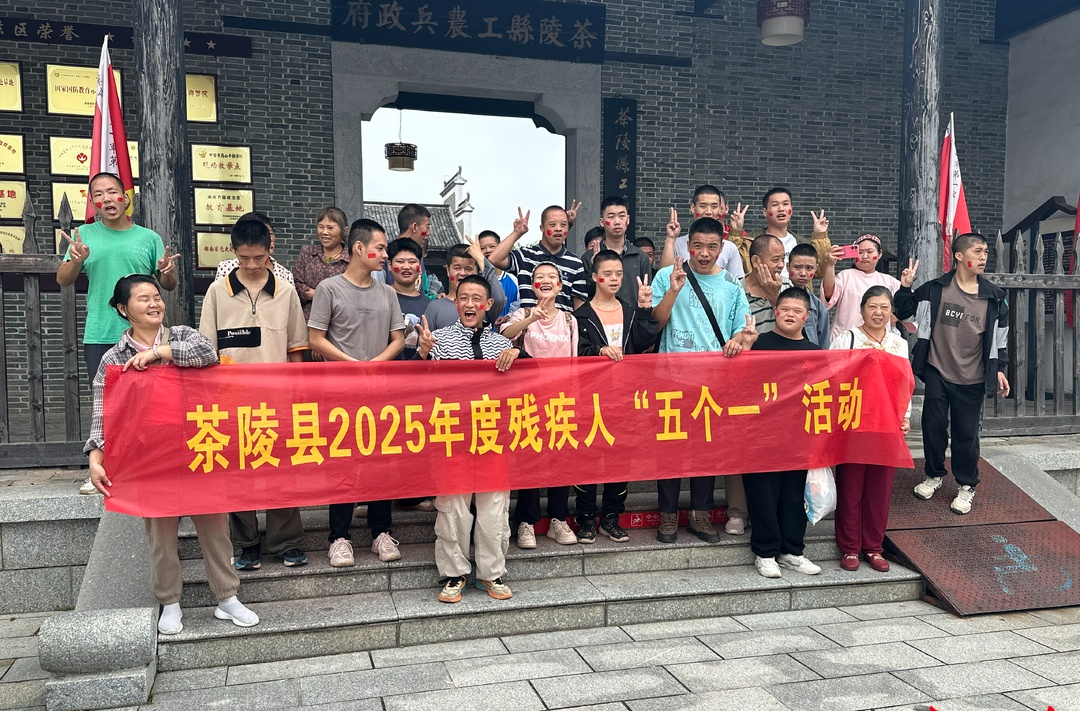 茶陵县2025年度 “五个一” 助残活动 为残疾群体点亮精神生活
