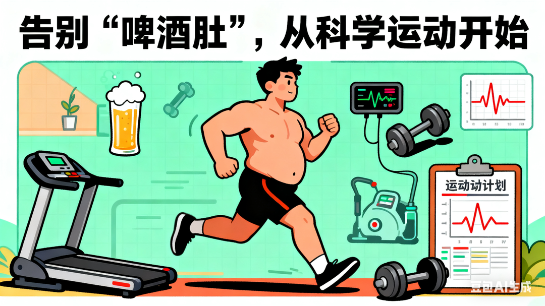 告别“啤酒肚”，从科学运动开始