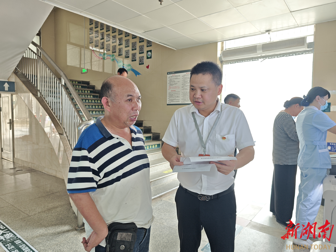 医疗服务提升年丨宁远县人民医院：行政后勤人员走向“台前”，争做“服务先锋”