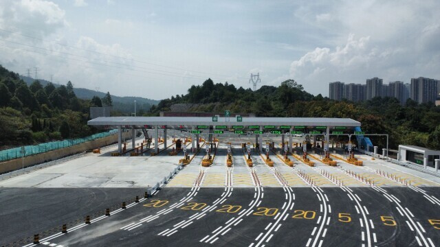 “数智云”收费 潮汐车道，京港澳高速耒阳、郴州收费站升级通车