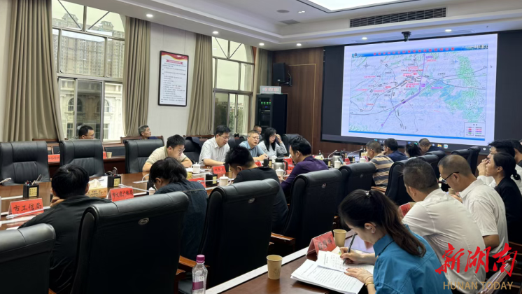 中铁五院来娄调研益湛铁路扩能改造工作
