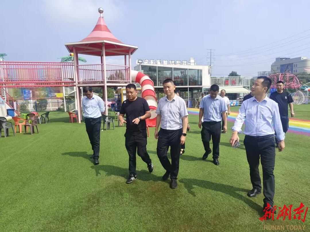 长沙大泽湖街道：绷紧安全弦，筑牢双节前“防护网”