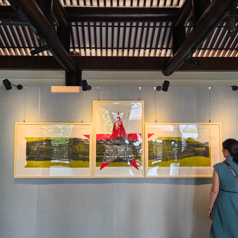 喜看沙洲新变化，郴州濂溪书院国庆启幕摄影书画展