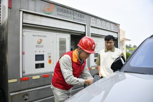 湖南高速公路充电车辆充电量倍增