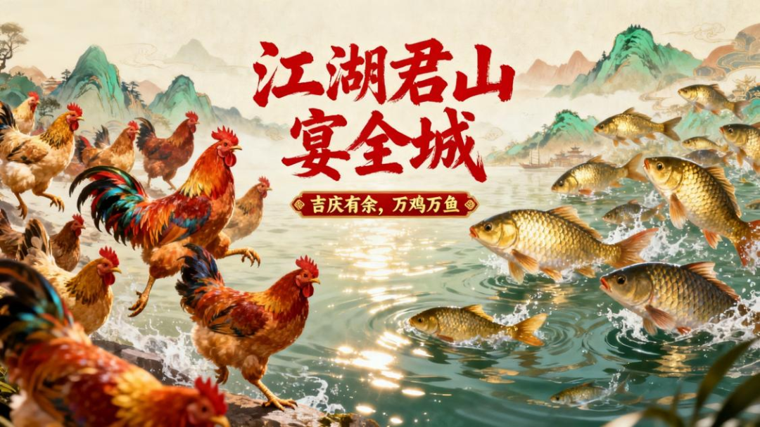 国庆“岳”过洞庭来看你⑫ | 国庆首日喜迎“开门红”！“江湖君山宴”点燃味蕾狂欢