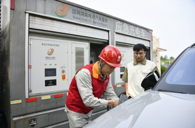 湖南高速公路充电车辆充电量倍增