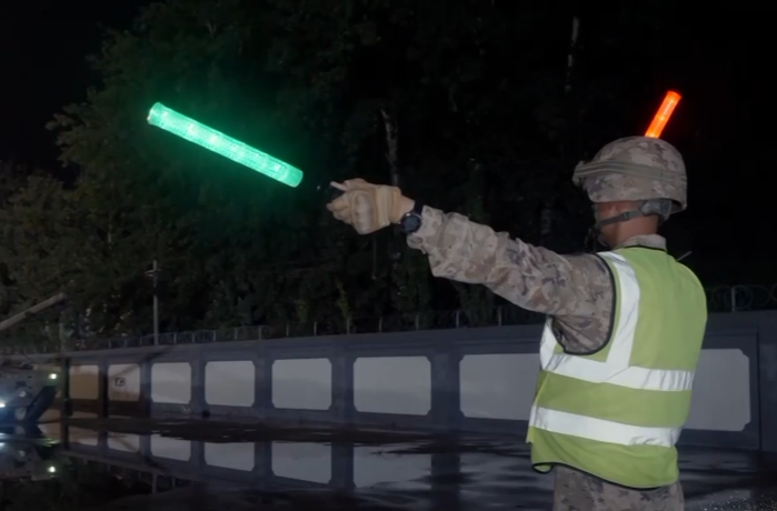 九三阅兵前夕受阅部队集结画面首次公开