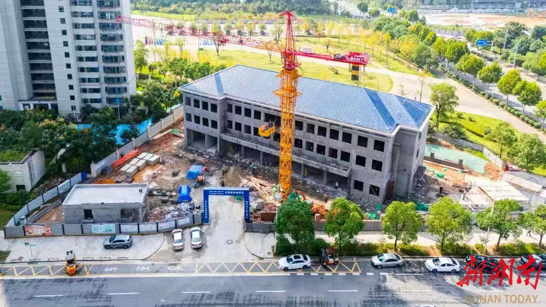 国庆“不打烊”！梅溪湖多个重点项目攻坚忙