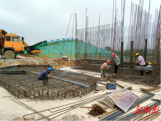 迎国庆·乐中秋|娄底市第四污水处理厂项目“双节”建设“不停歇”