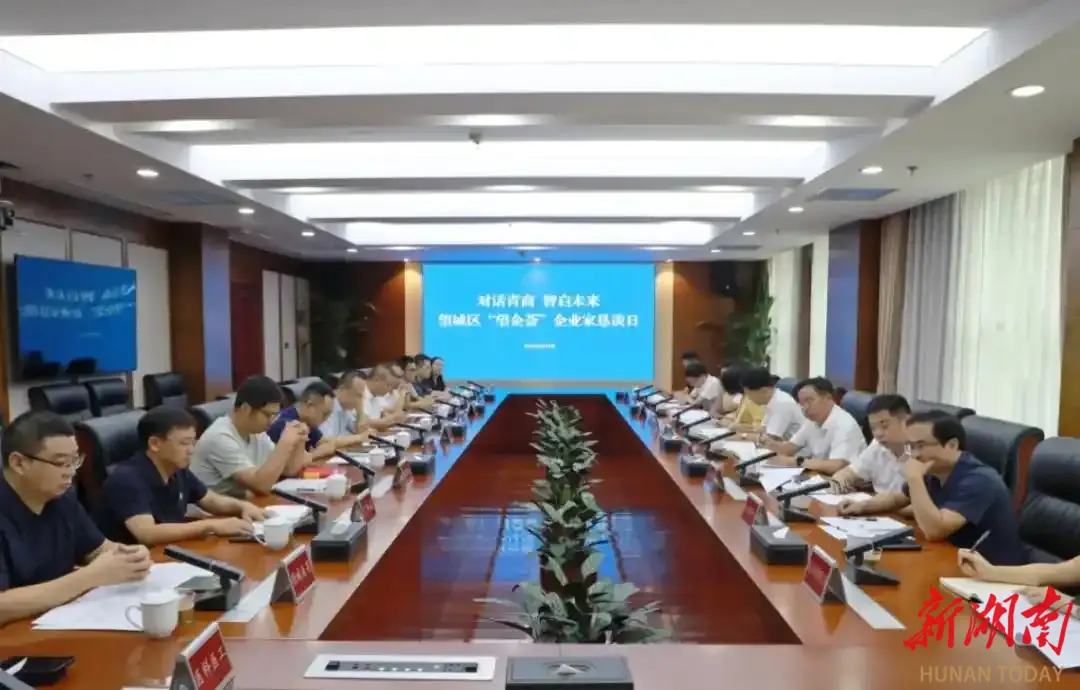 对话青商，智启未来，望城区举行“望企荟”企业家恳谈日活动
