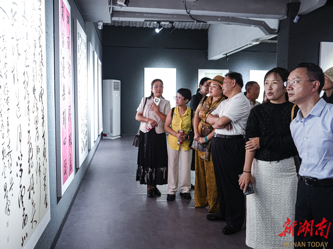潇湘雨落锦官城，百幅湖南女书家作品亮相成都