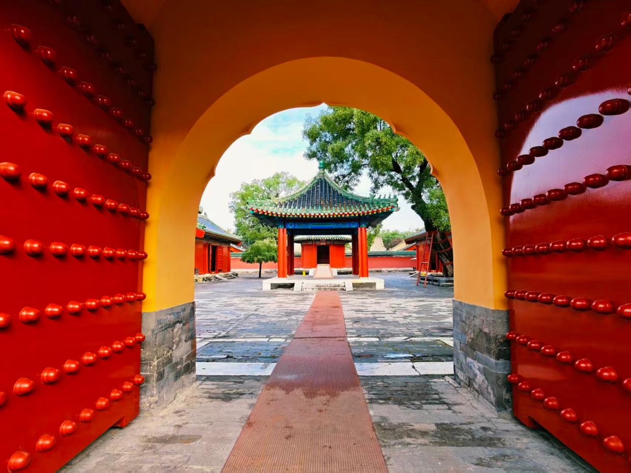 雨后见晴空！北京古代建筑博物馆尽显磅礴大气