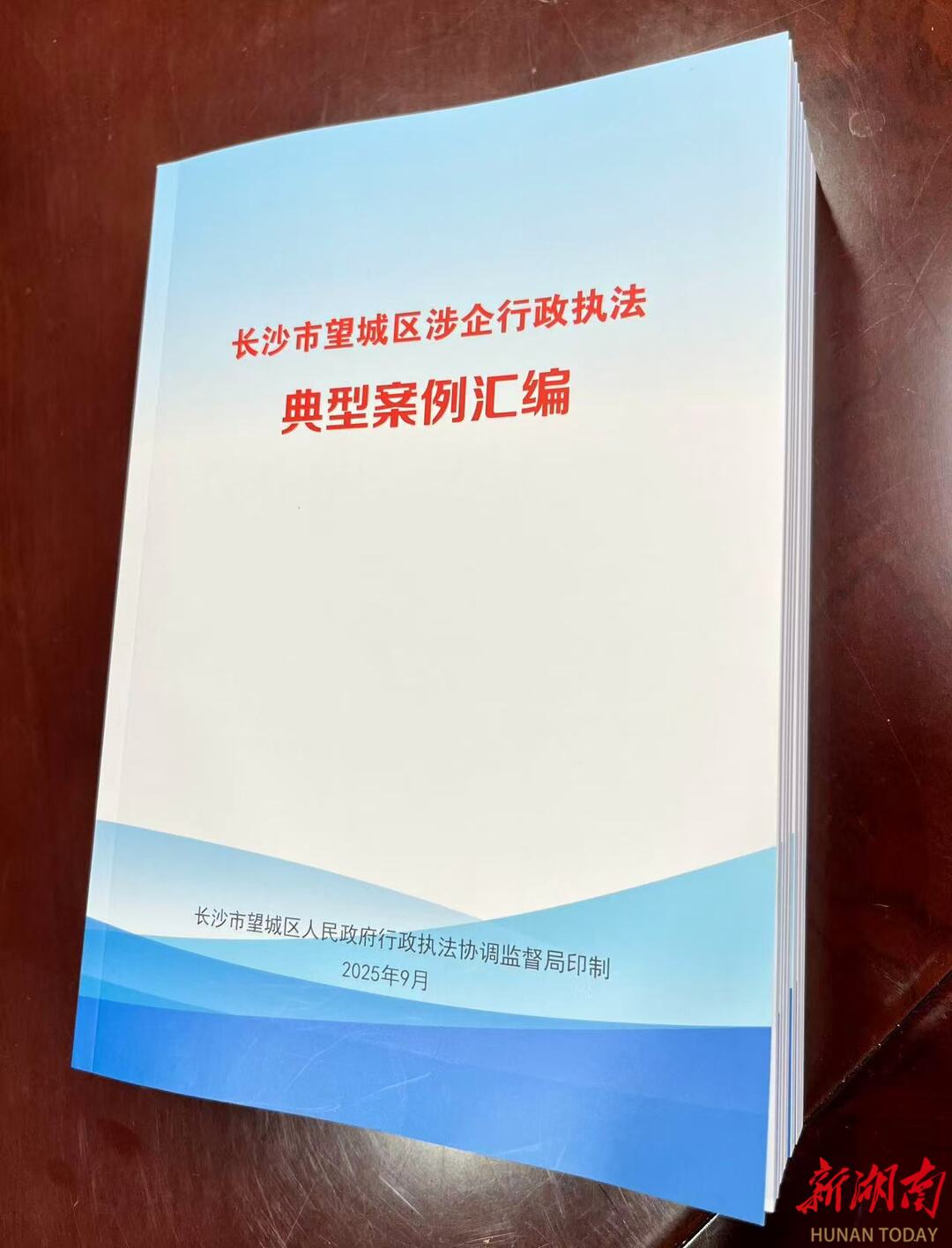 望城区行政执法协调监督局挂牌，首推涉企执法案例汇编