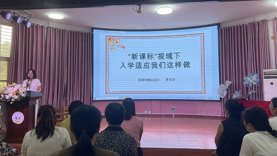祁阳市中心幼儿园幼小衔接专题研讨活动圆满举行