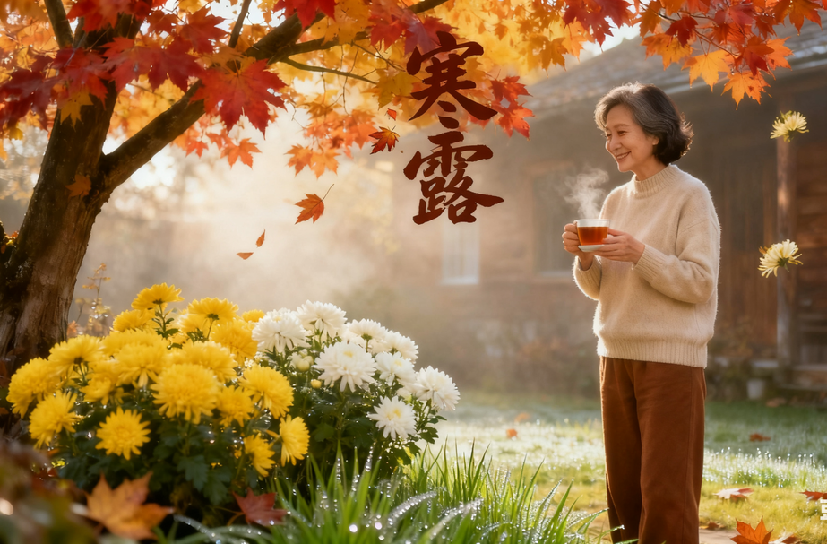 寒露话养生，防寒润燥需并行