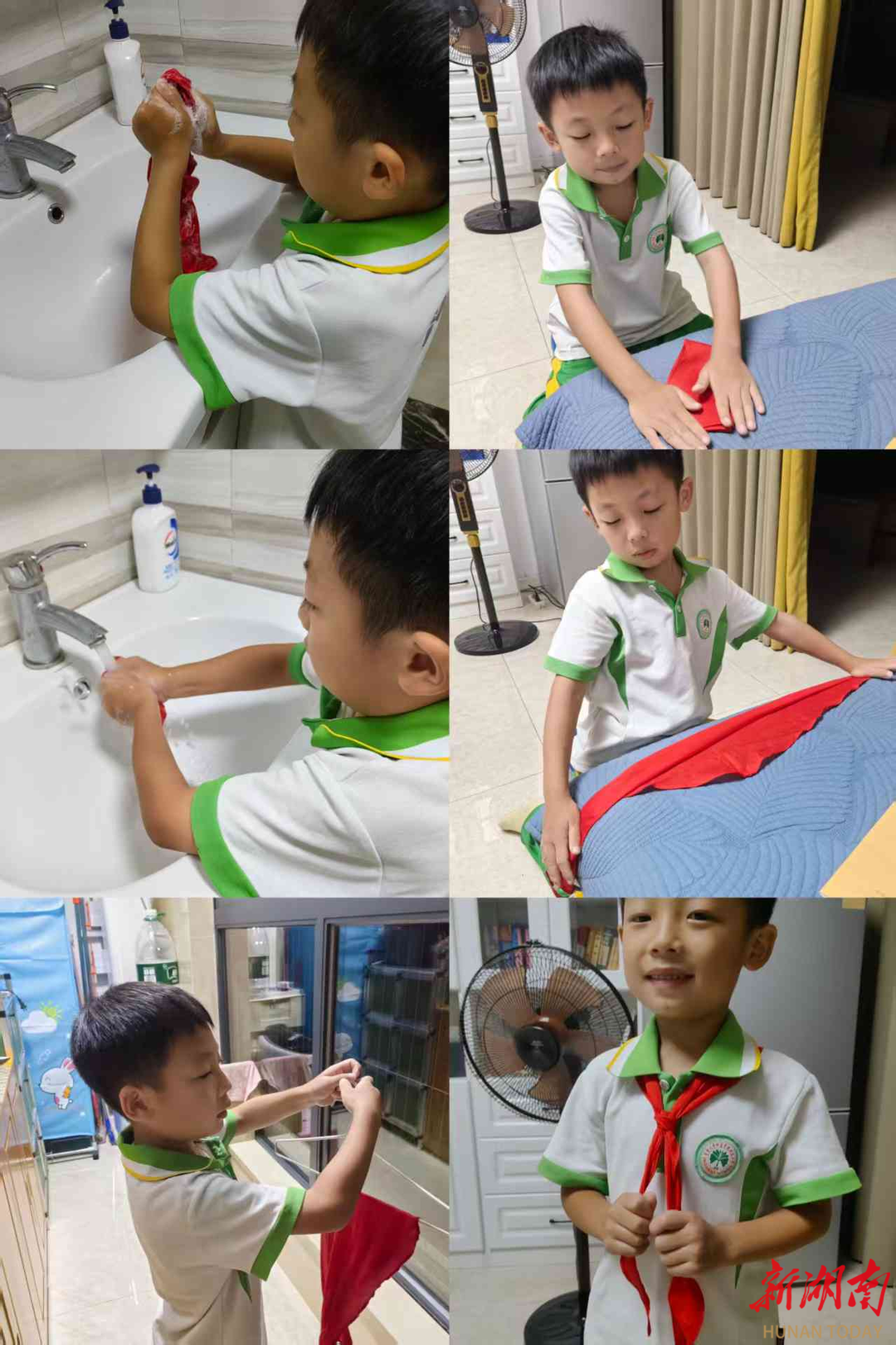 讲故事、护红领巾……湘西州溶江小学少先队员建队日里话成长