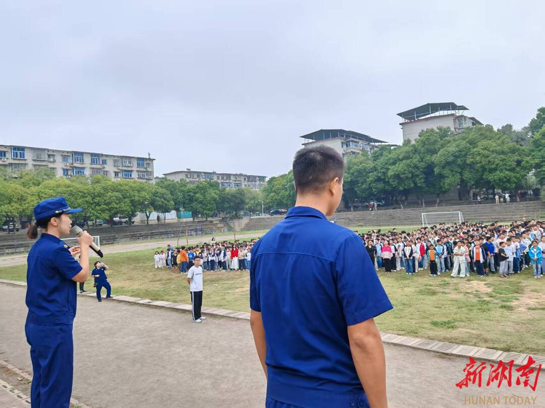 永州市第十八中学：开展消防安全应急疏散演练 筑牢校园安全防线