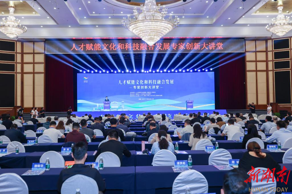 专家学者汇聚星城,湖南工学院协办“人才赋能文化和科技融合发展”专家创新大讲堂活动