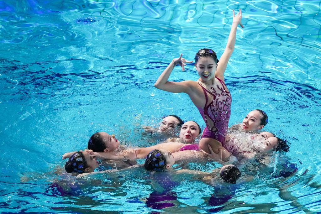 世界泳联公布2026年花样游泳世界杯举办城市 西安再迎“美人鱼”