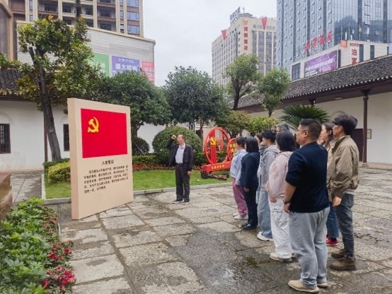 张家界高新区党工委举行2025年非公企业新发展党员集中入党宣誓活动