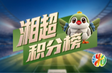 湘超积分榜（截至10月18日）