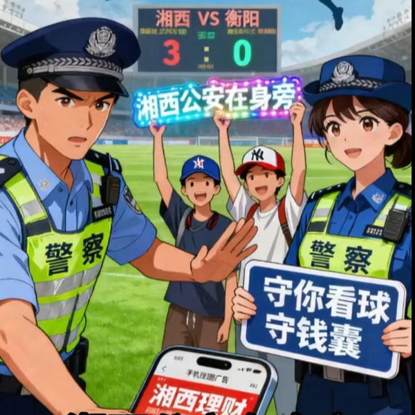 当反诈宣传遇上湘超,会碰撞出怎样的火花?